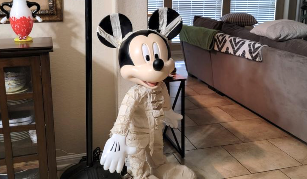 NEW Disney Halloween Decorations at Lowes (Stitch, Mickey Mouse, Haunted Mansion, & More)