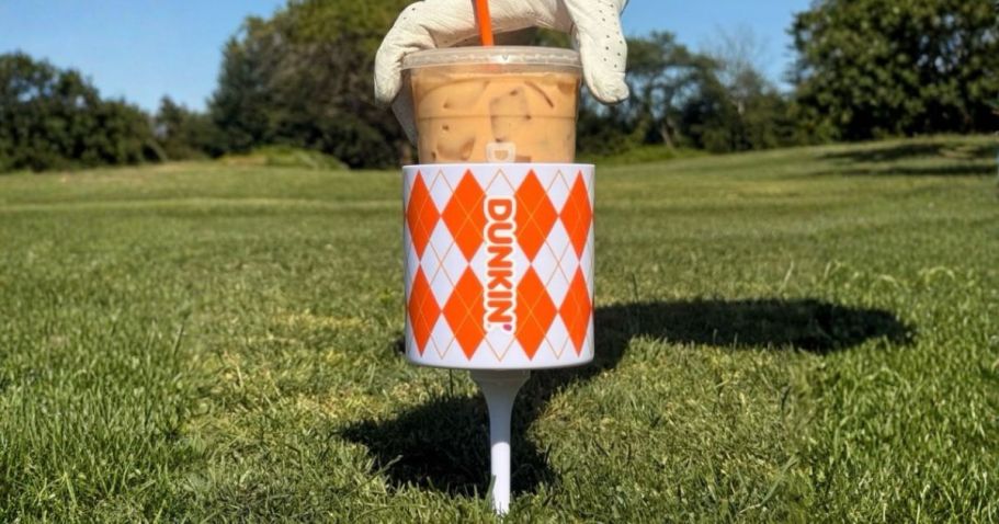 FREE Dunkin’ Tee Cup Holder w/ Drink Purchase on June 18th