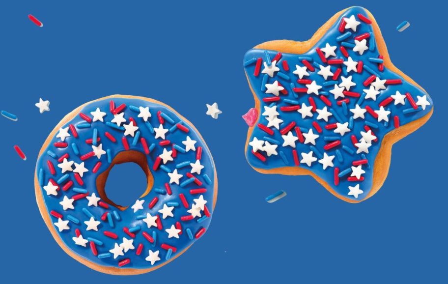 dunkin' fourth of july donuts