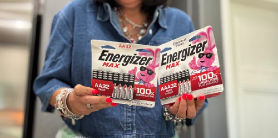 Running Low on Batteries? Stock Up on Energizer MAX Multipacks at Walmart