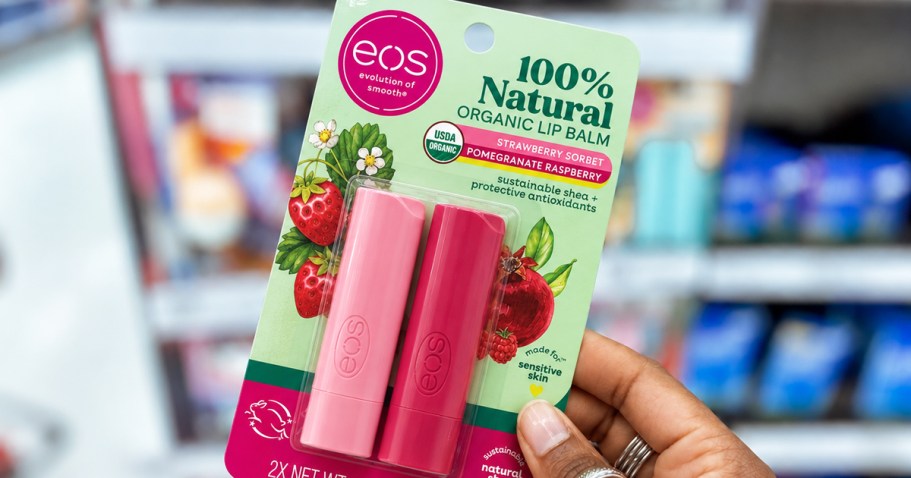 eos Organic Lip Balm 2-Pack Just $3.60 Shipped on Amazon
