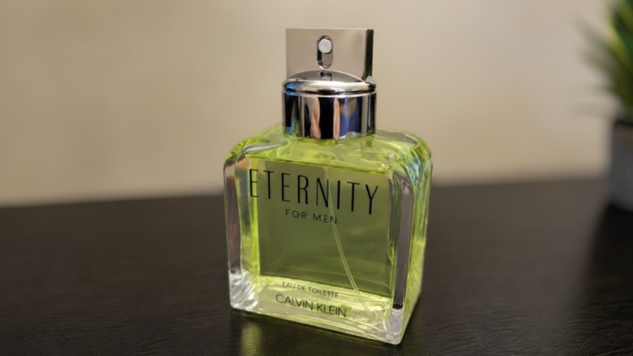 a bottle of mens cologne