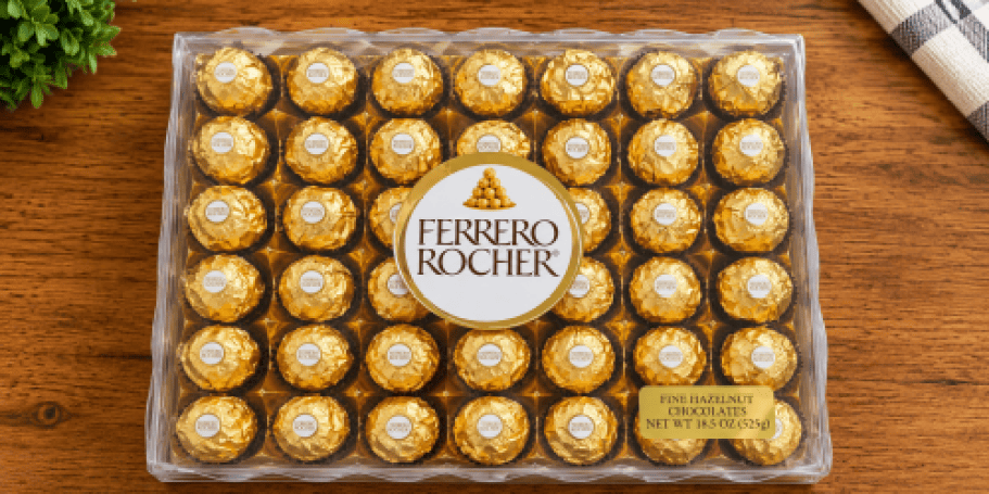 Ferrero Rocher 42-Count Box Just $20.99 on Amazon (Reg. $56) | Easy Gift Idea!