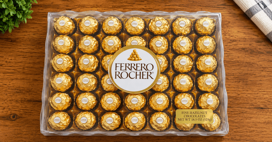 Ferrero Rocher 42-Count Box Just $20.99 on Amazon (Reg. $56) | Easy Gift Idea!