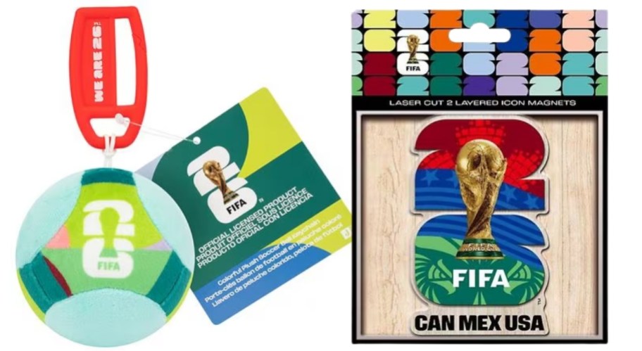 fifa keychain and magnet