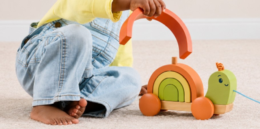 Fisher-Price Wooden Toy Sets From $2.99 on Amazon