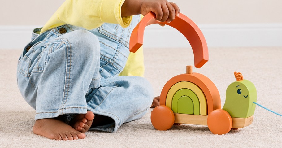 Fisher-Price Wooden Toy Sets From $2.99 on Amazon