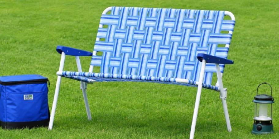 Retro Lawn Chairs Are Back! Grab This 2-Seater for Only $40 (Was $100)