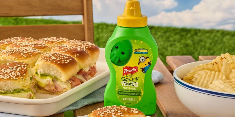 French’s Green & Yellow Minions Mustard Available on Amazon