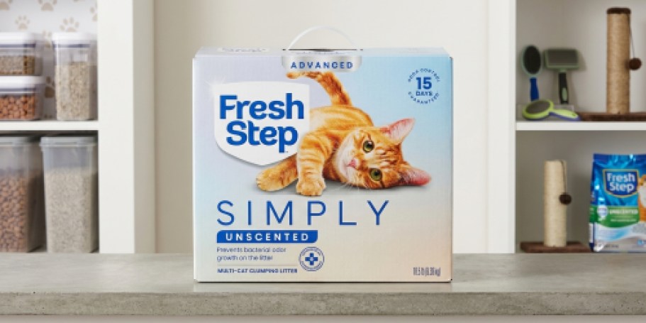 Fresh Step Cat Litter Just $9.87 Shipped for Prime Members