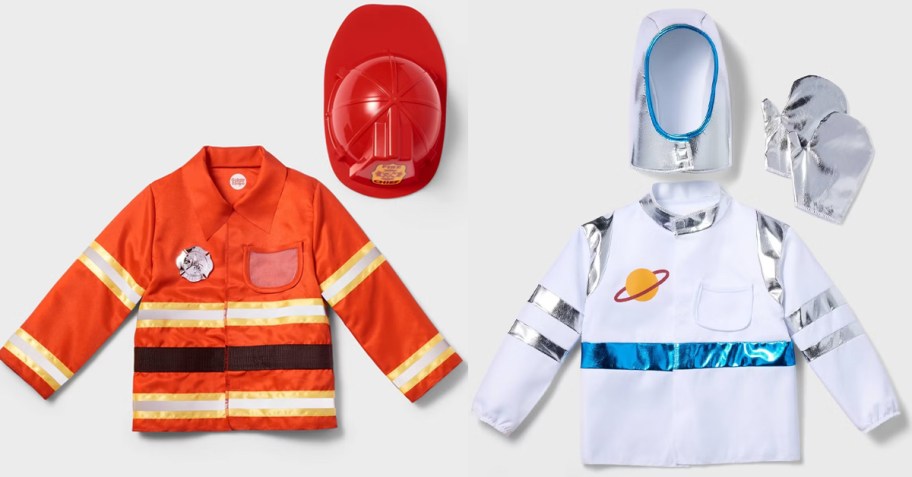 firefighter and astronaut costumes 