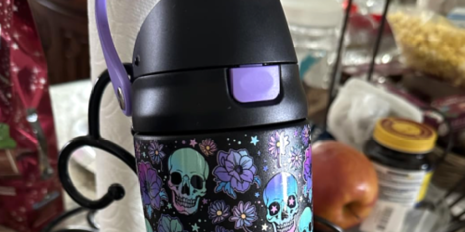 Halloween Water Bottles Only $4.99 on Amazon (Owala Vibes for Way Less!)
