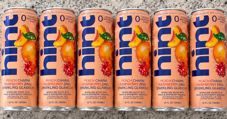 Hint Sparkling Water 12-Pack فقط 6 دولارات يتم شحنها على Amazon (Reg. 13 دولارًا) Hint Sparkling Water 12-Pack فقط 6 دولارات يتم شحنها على Amazon (Reg. 13 دولارًا)