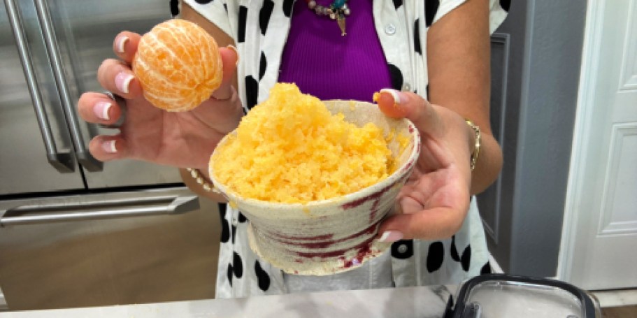 Shaved Mandarin Orange Dessert (The Easiest Viral Treat!)