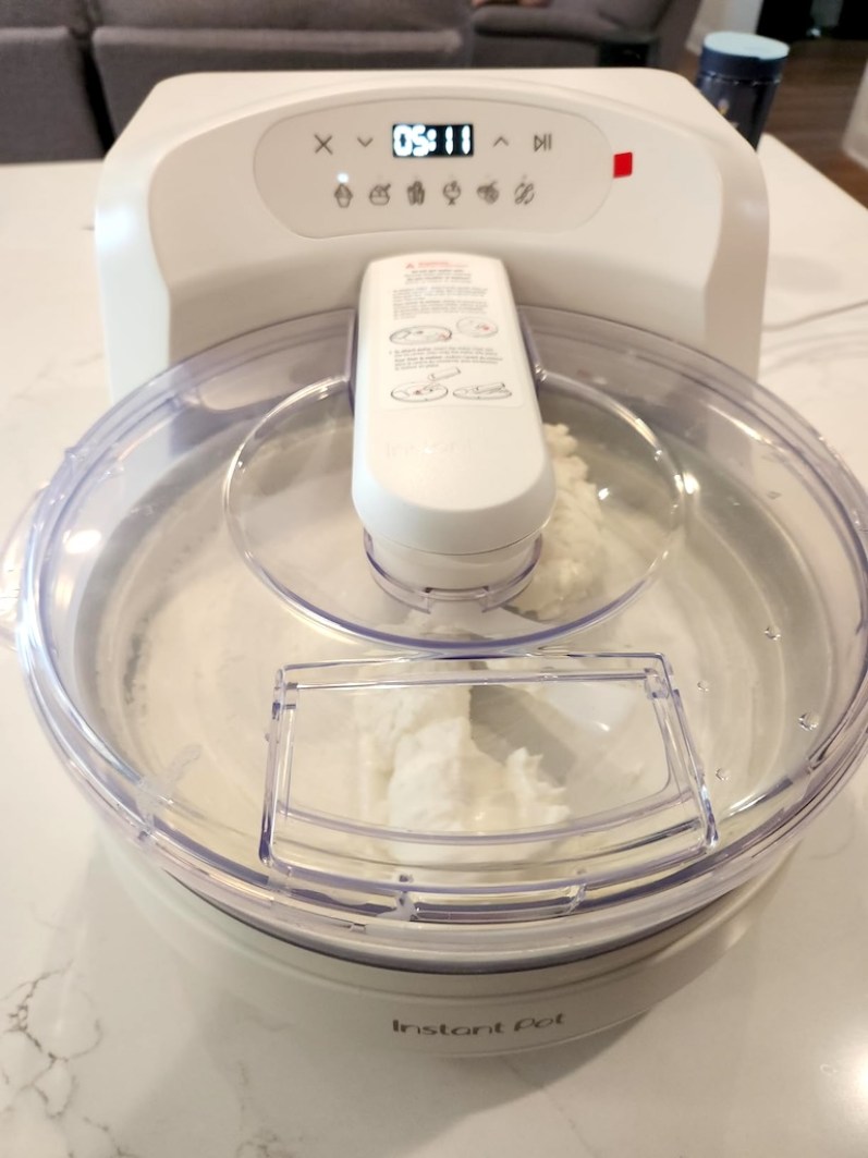 Instant pot ice cream maker