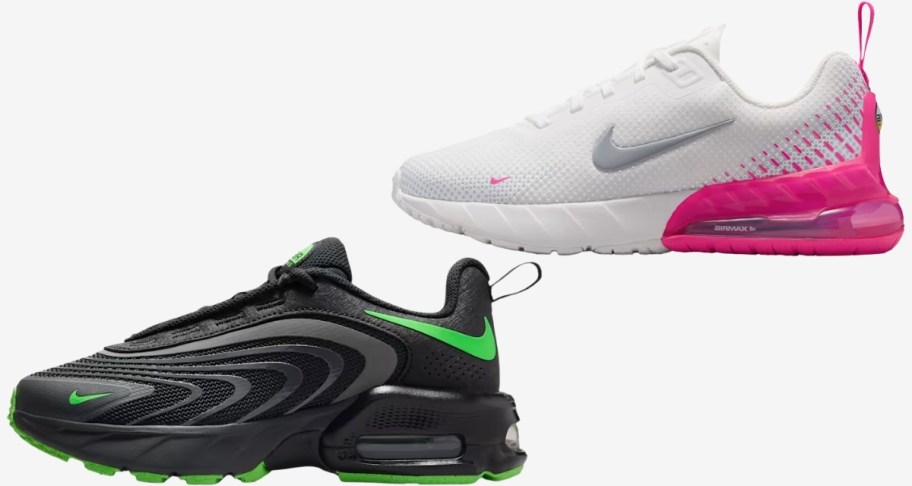 kids nike air max shoes in 2 different styles 