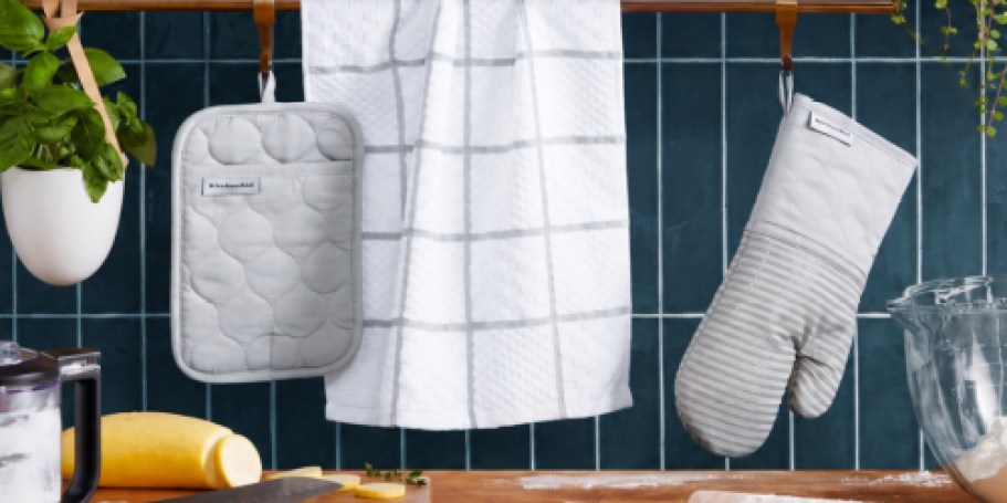KitchenAid 4-Piece Oven Mitt Set Just $12.99 Shipped for Amazon Prime Members (Reg. $50)