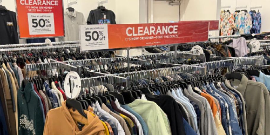 Last Chance: EXTRA 50% Off Kohl’s Clearance | Clothing from $1.77