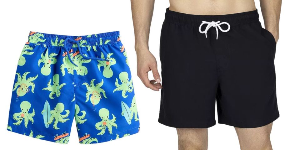 kohls kids and mens swimwear