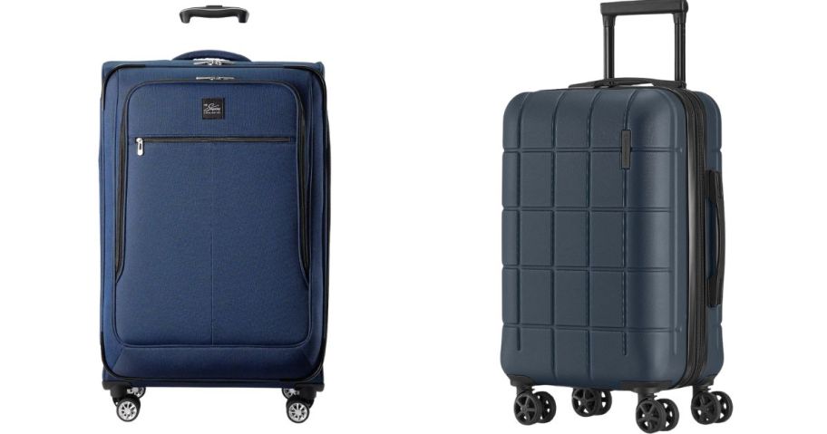 two pieces of luggage