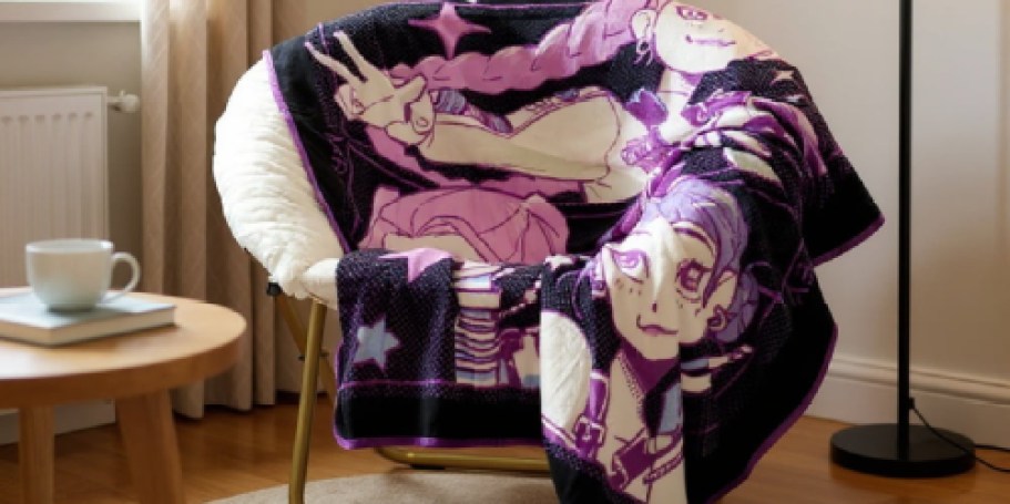 KPOP Demon Hunters Throw Blanket Only $7.97 on Walmart.com