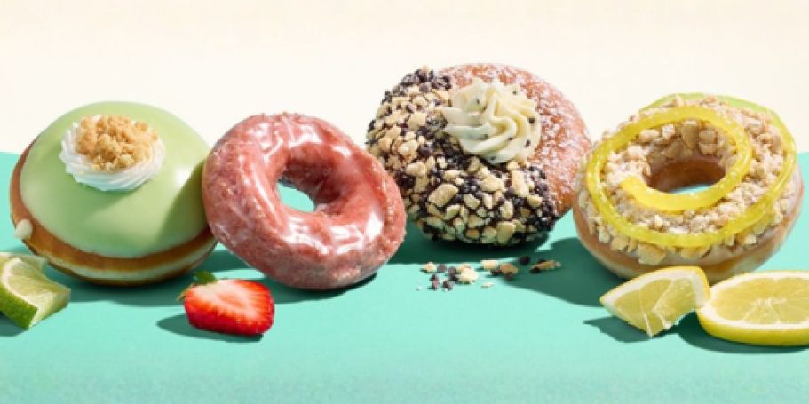 Krispy Kreme’s New Summer Lineup (+ $5 Off A Dozen After 5PM Today Only!)