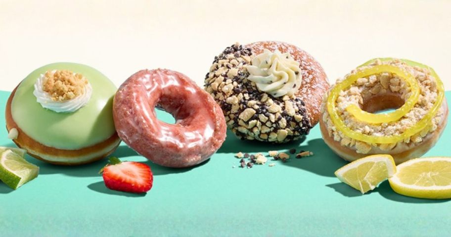krispy kreme summer lineup doughnuts