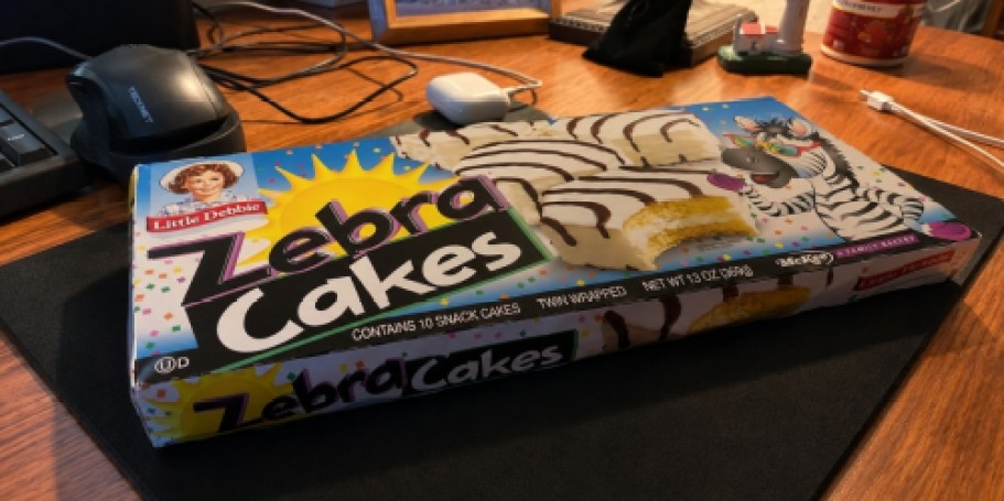 Little Debbie Zebra Cakes 10-Pack Only $2.50 on Amazon
