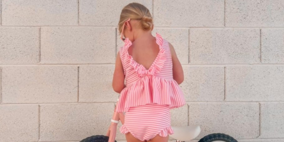 Toddler Girls 2-Piece Swimsuit Just $8.99 on Amazon (Reg. $15)