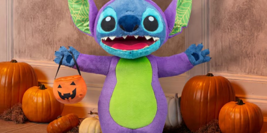NEW Disney Halloween Decorations at Lowes (Stitch, Mickey Mouse, Haunted Mansion, & More)