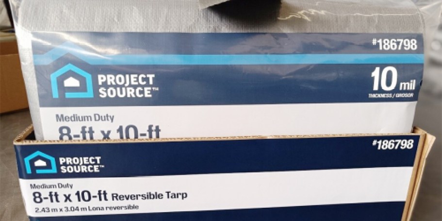 Up to 80% Off Tarps on Lowes.com (Today Only)