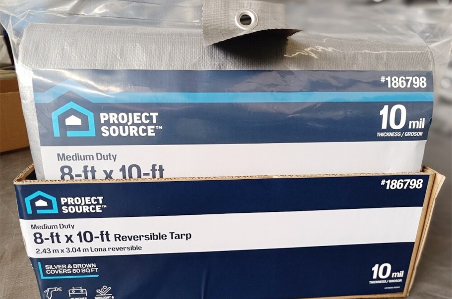 Up to 80% Off Tarps on Lowes.com (Today Only)