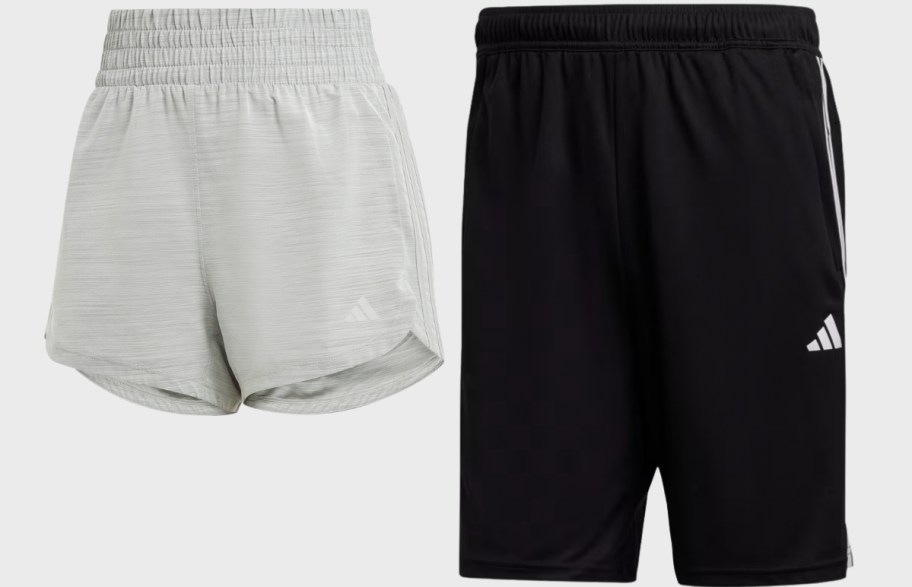 womens and mends adidas shorts