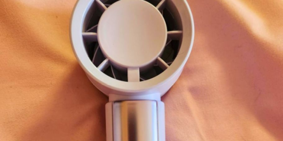 Rechargeable Portable Fan Only $5.99 on Amazon (Reg. $10)