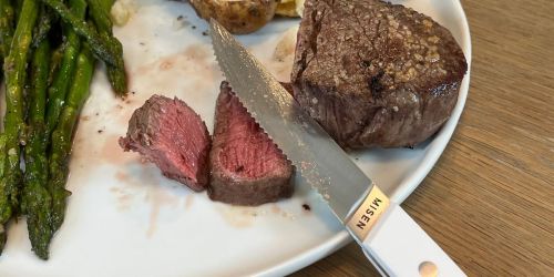 Score 50% Off Sara’s New Favorite Knives (They Cut Through Steak Like Butter!)