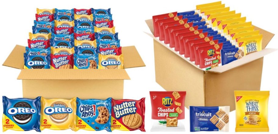 two nabisco variety packs