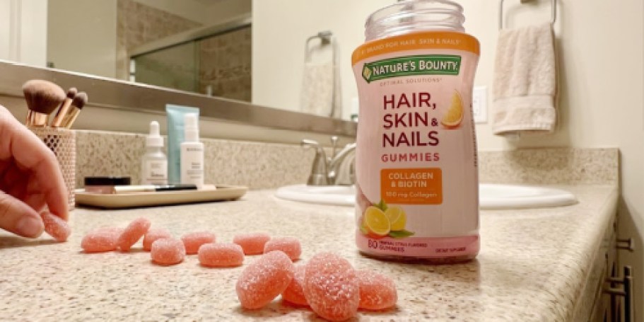 Nature’s Bounty Hair, Skin & Nails Gummies 80-Count $4.50 Shipped on Amazon (Reg. $9)