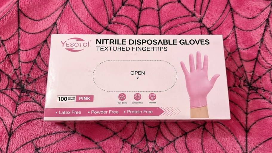 Nitrile Gloves 100-Count Box Just 99¢ Shipped