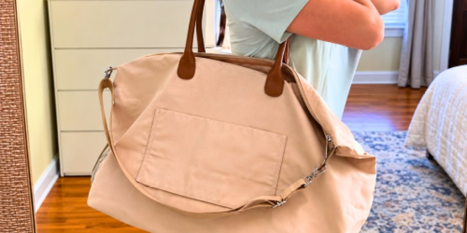 Stylish Walmart Weekender Bag Just $12.82 (Regularly $30)