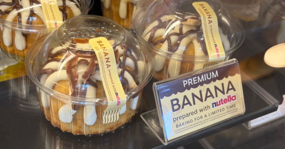 nothing bundt cakes Banana Nutella Bundtlets in store