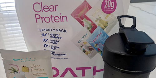 If You Hate Protein Shakes, This Deal Is for You ($10 Off OATH Clear Protein on Amazon)