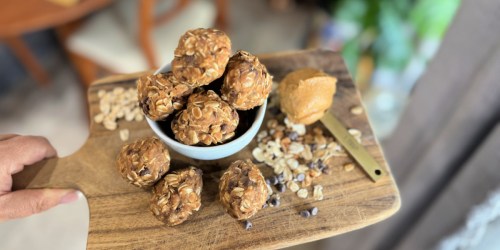 No Bake Oatmeal Protein Balls Take Just 10 Minutes to Prep!