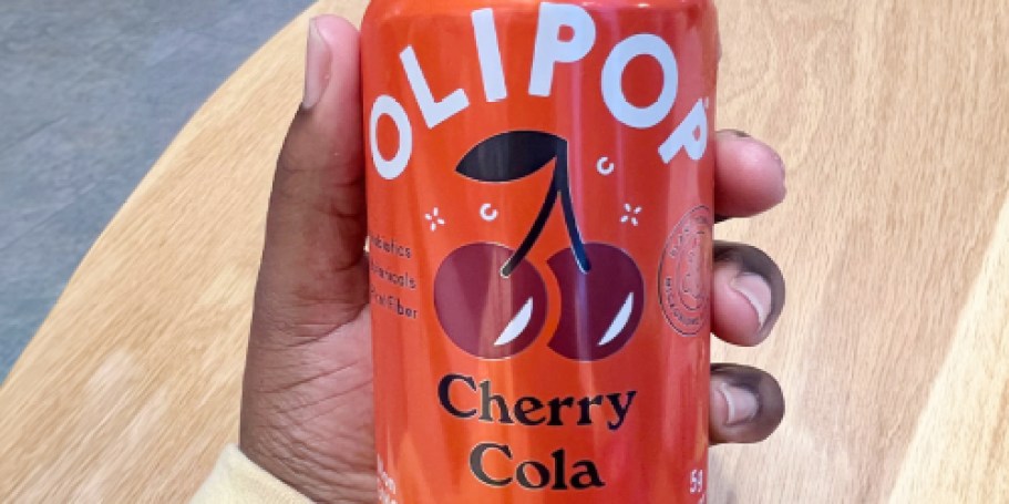 Olipop Cherry Cola 12-Pack from $9 Shipped on Amazon (Reg. $20)