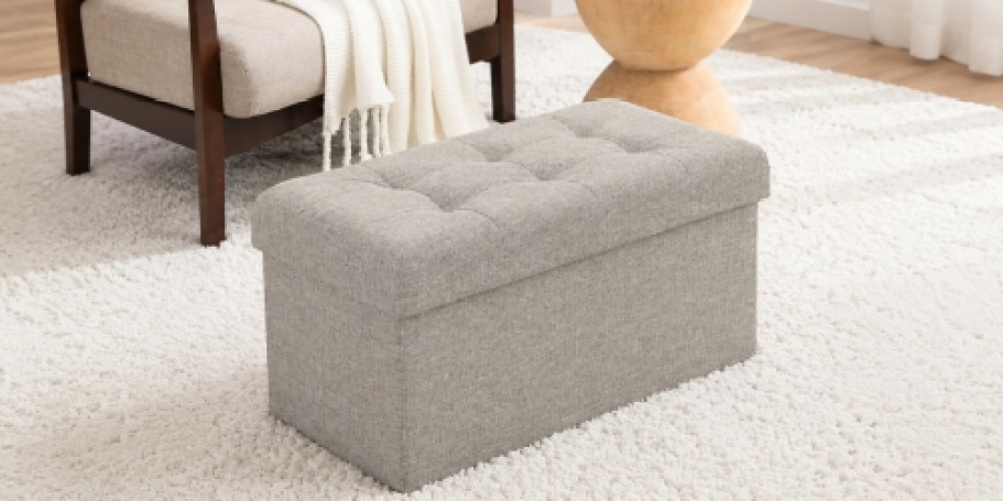 Collapsible Storage Ottomans from $20.98 Shipped (Reg. $55)