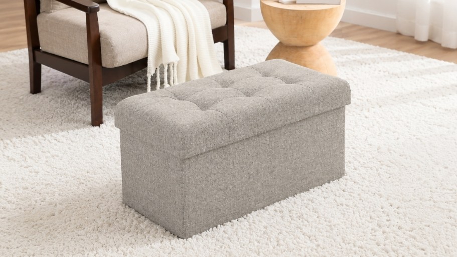 Collapsible Storage Ottomans from $20.98 Shipped (Reg. $55)