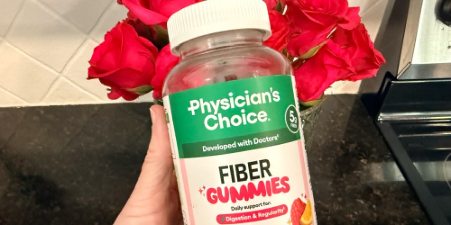 Physician’s Choice Fiber Gummies 60-Count Just $6 Shipped on Amazon (Reg. $20)