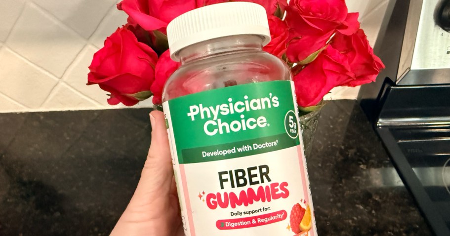 Physician’s Choice Fiber Gummies 60-Count Just $6 Shipped on Amazon (Reg. $20)