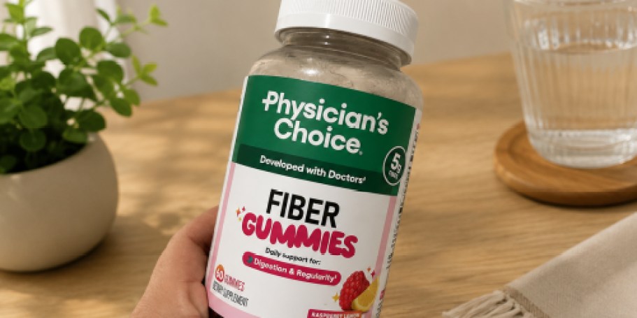 Physician’s Choice Fiber Gummies 60-Count Just $8.48 Shipped on Amazon (Reg. $20)