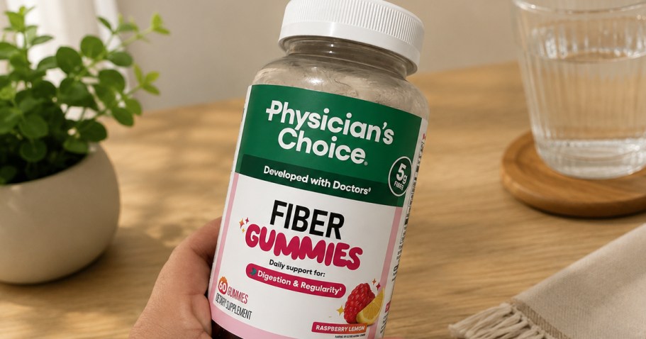 Physician’s Choice Fiber Gummies 60-Count Just $8.48 Shipped on Amazon (Reg. $20)