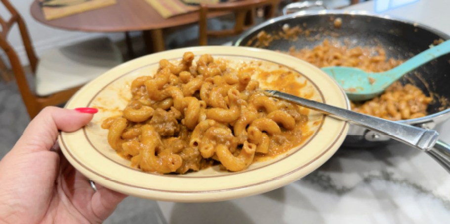 Better Than the Box: Homemade Hamburger Helper in One Skillet!